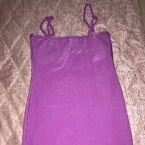 Purple fashion nova dress